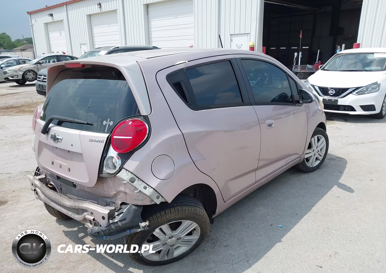 2013 Chevrolet Spark 1Lt Auto VIN:KL8CD6S96DC503142 - 4