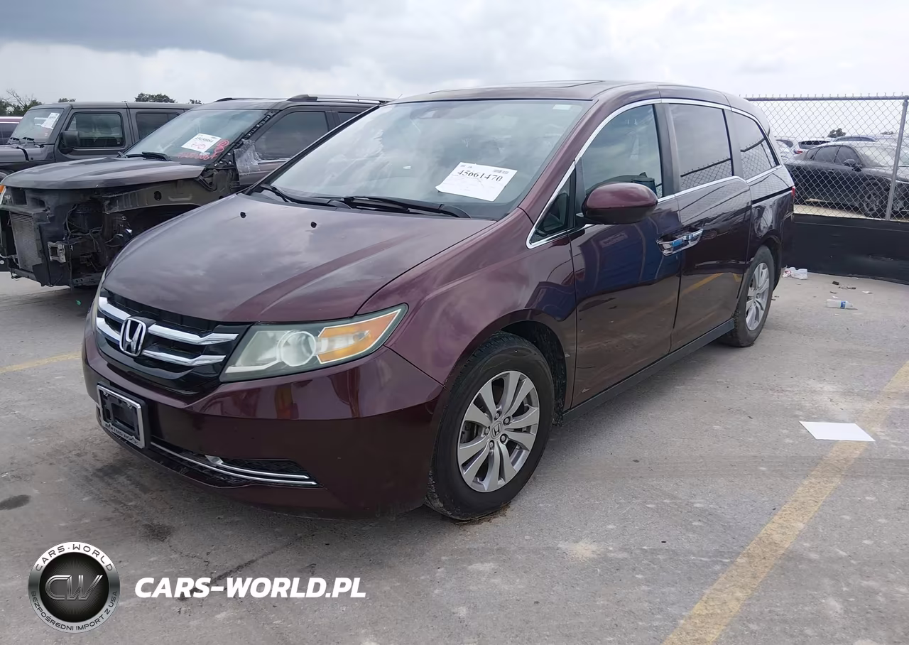 2014 Honda Odyssey Ex-L VIN:5FNRL5H62EB084707 - 2