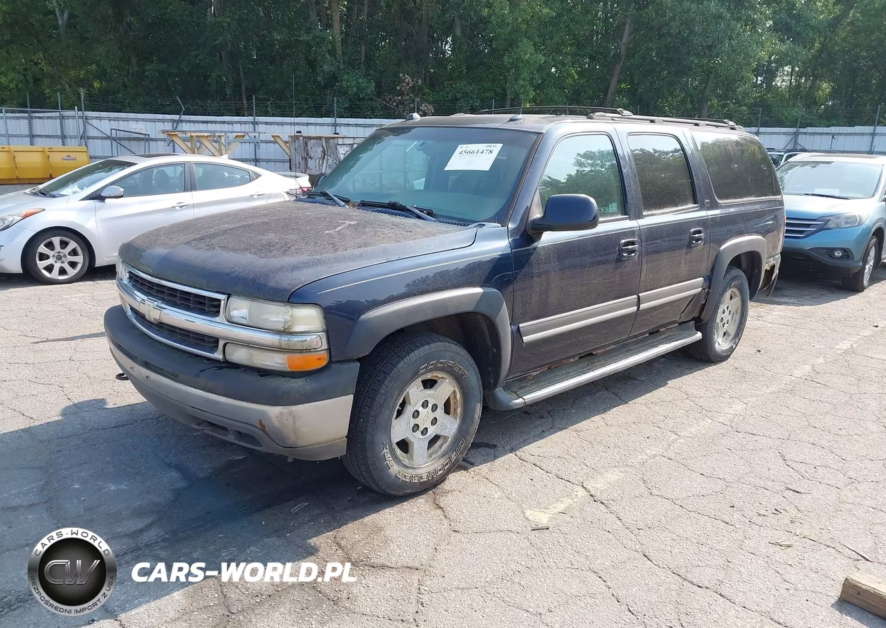 2005 Chevrolet Suburban 1500 Lt VIN:3GNFK16Z75G228345 - 2