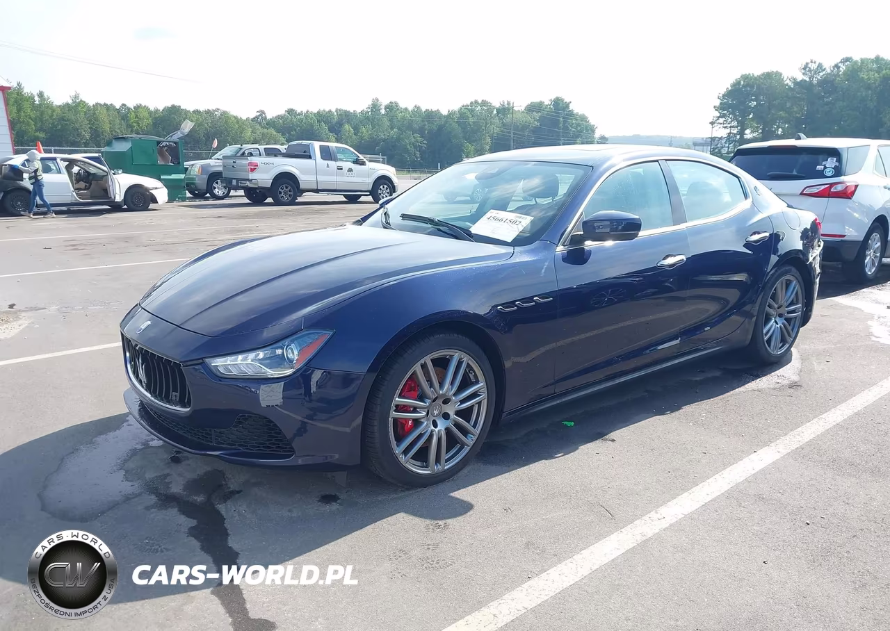 2017 Maserati Ghibli S VIN:ZAM57RSA1H1252529 - 2