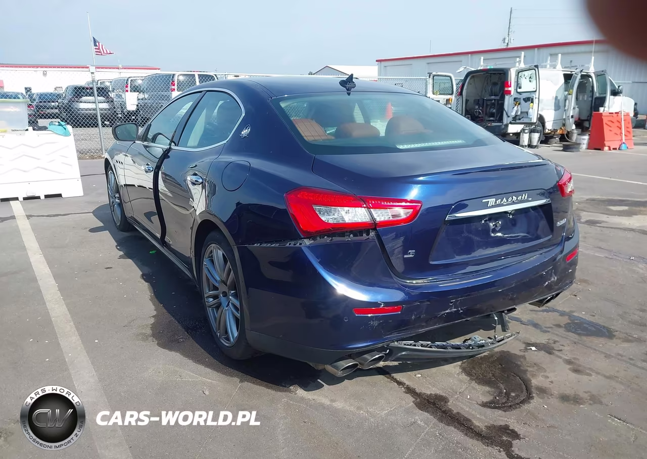 2017 Maserati Ghibli S VIN:ZAM57RSA1H1252529 - 3