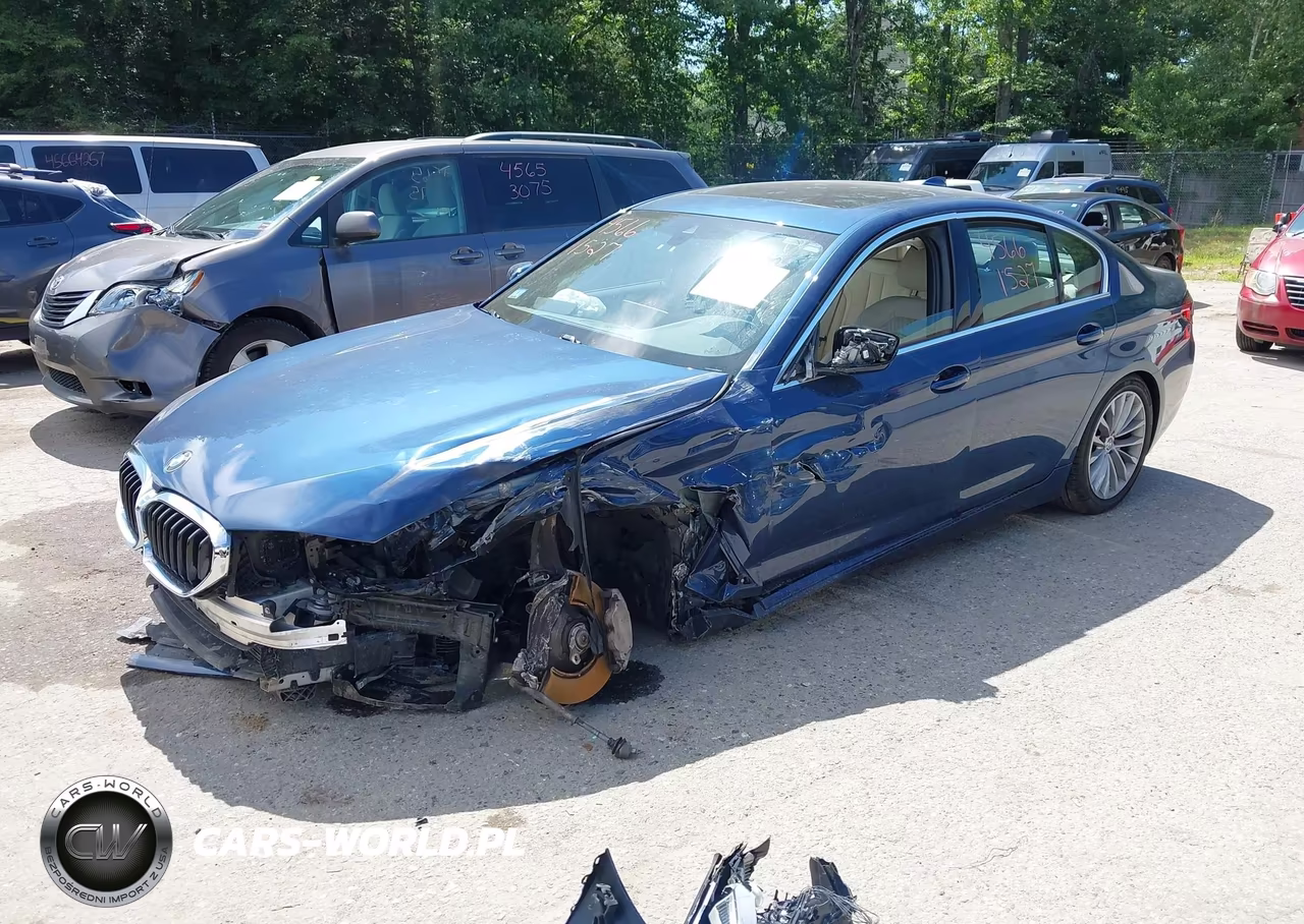 2021 BMW 530I xDrive VIN:WBA13BJ07MCF60740 - 2
