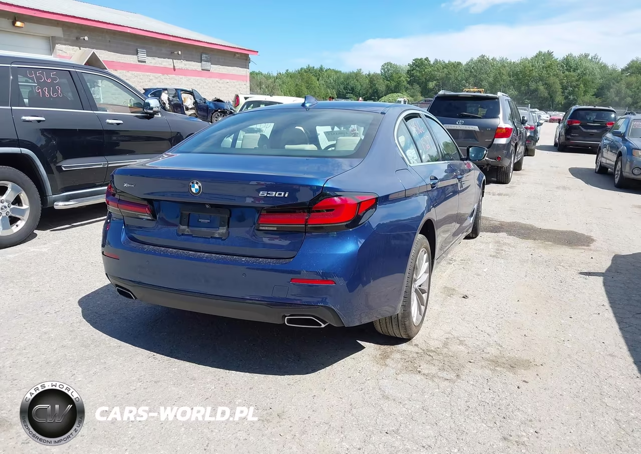 2021 BMW 530I xDrive VIN:WBA13BJ07MCF60740 - 4