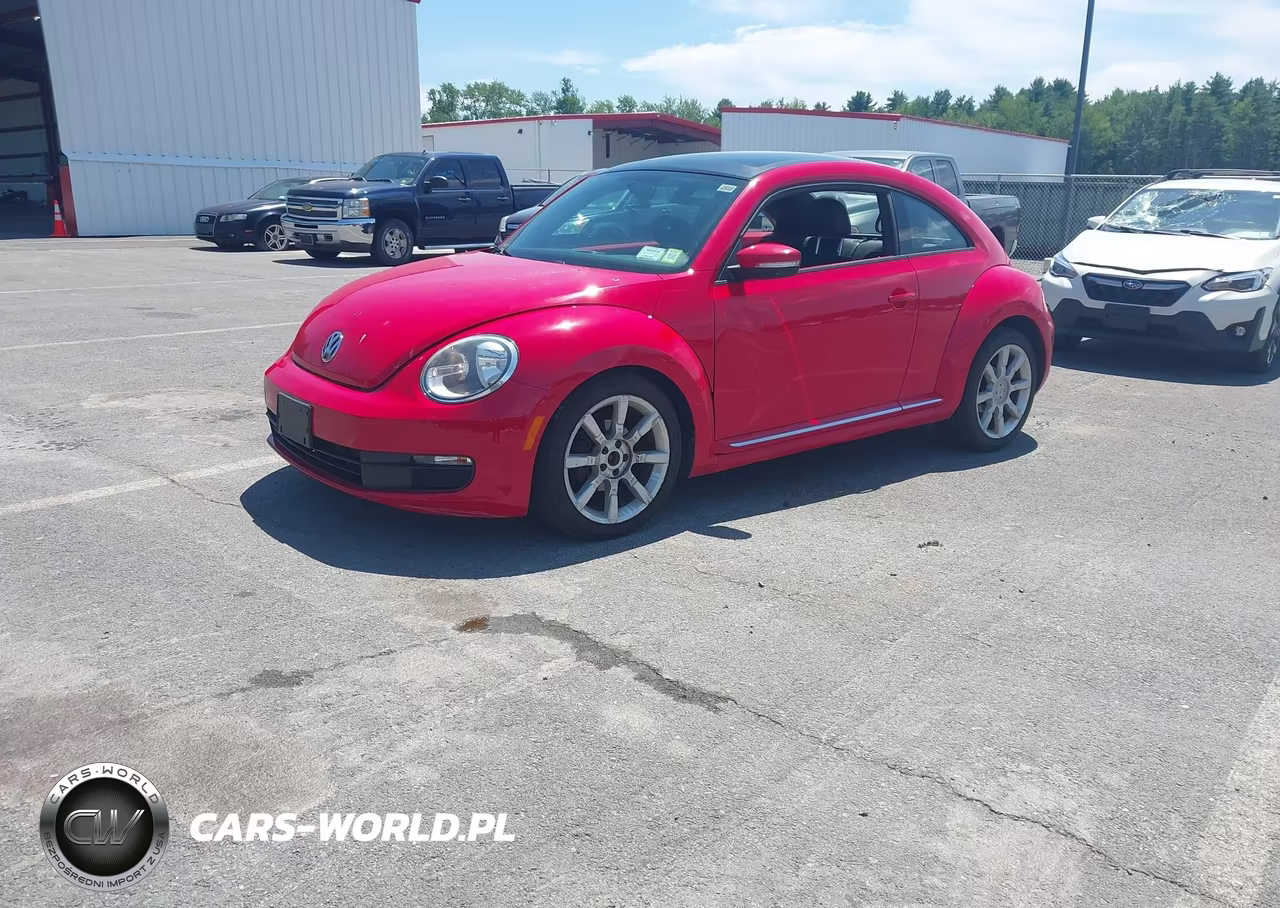 2014 Volkswagen Beetle 2.5L VIN:3VWHP7AT8EM631063 - 2
