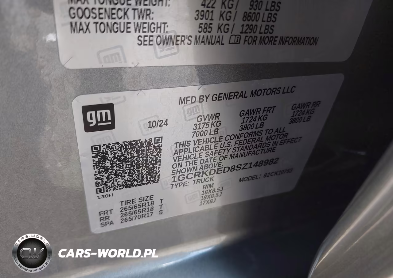 2025 Chevrolet Silverado 1500 4Wd Standard Bed Lt VIN:1GCRKDED8SZ148982 - 9