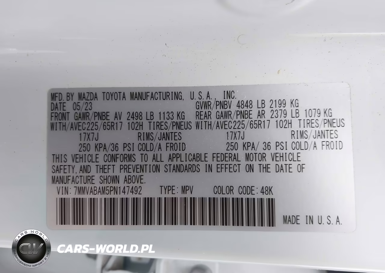 2023 Mazda Cx-50 2.5 S Select VIN:7MMVABAM5PN147492 - 9