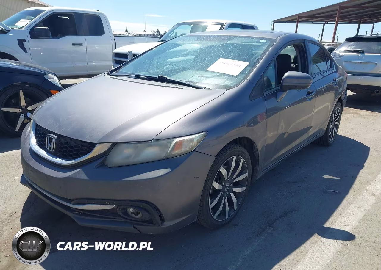 2015 Honda Civic Ex-L VIN:19XFB2F9XFE288566 - 2