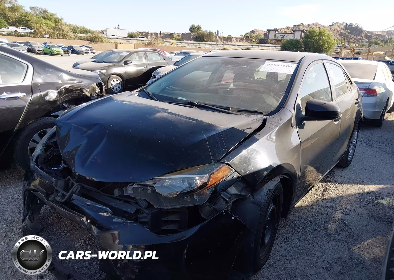 2017 Toyota Corolla Le VIN:5YFBURHE4HP631109 - 2