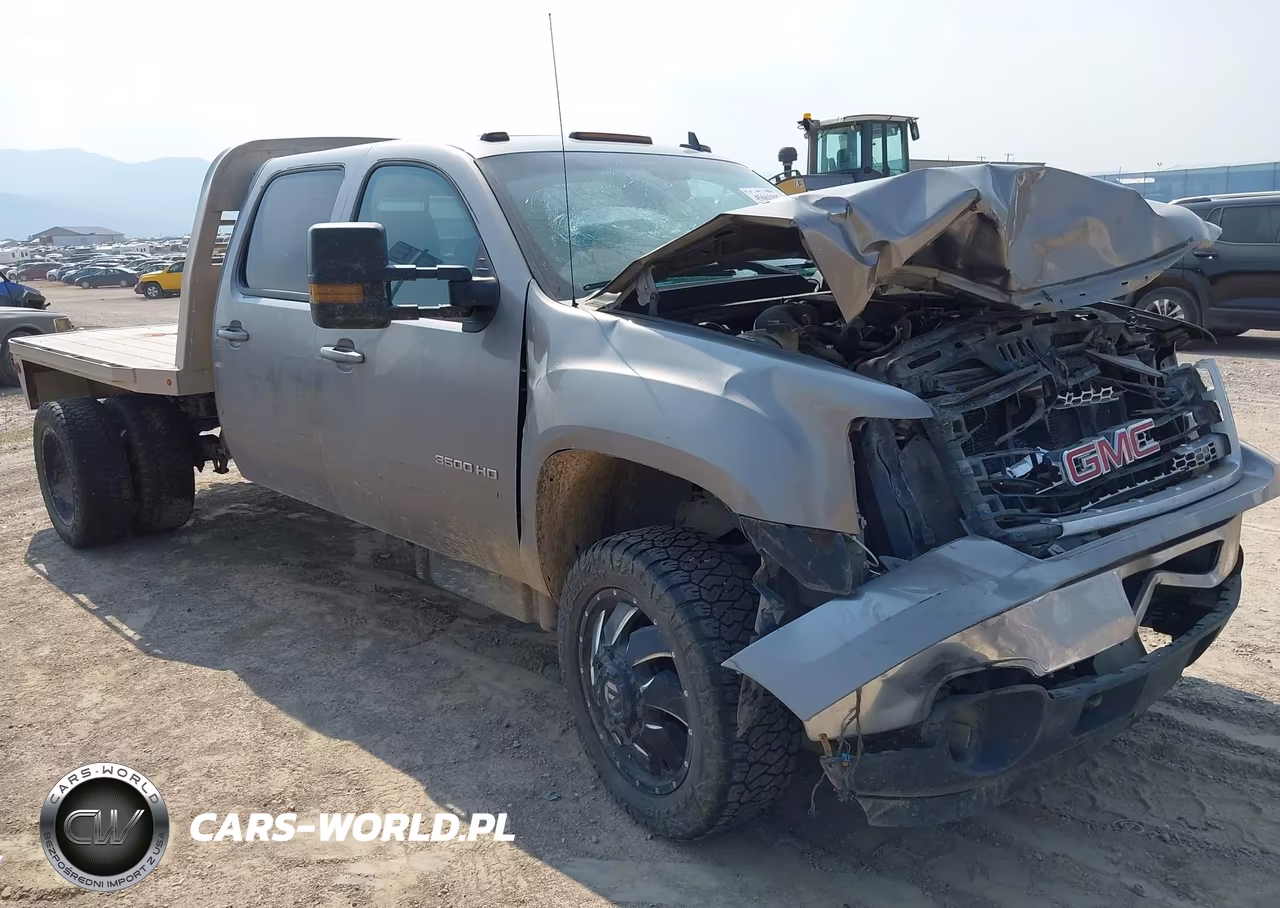 2012 GMC Sierra 3500Hd Slt-Srw Slt VIN:1GT424C8XCF166306 - 1
