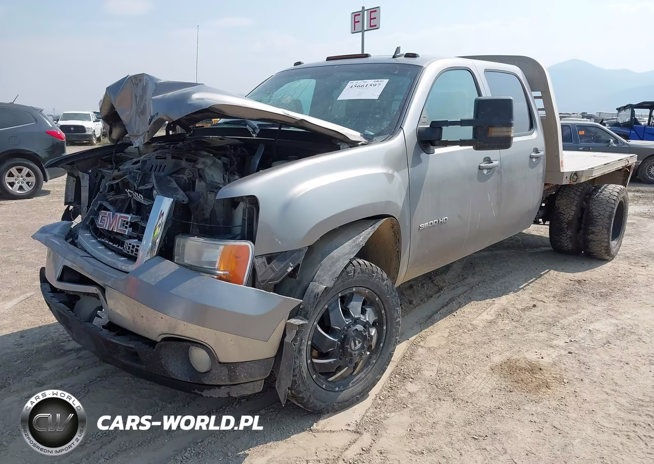 2012 GMC Sierra 3500Hd Slt-Srw Slt VIN:1GT424C8XCF166306 - 2