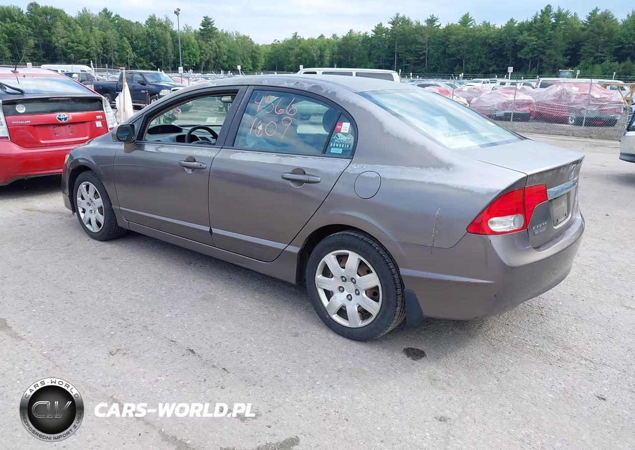 2009 Honda Civic Lx VIN:2HGFA15549H518494 - 3