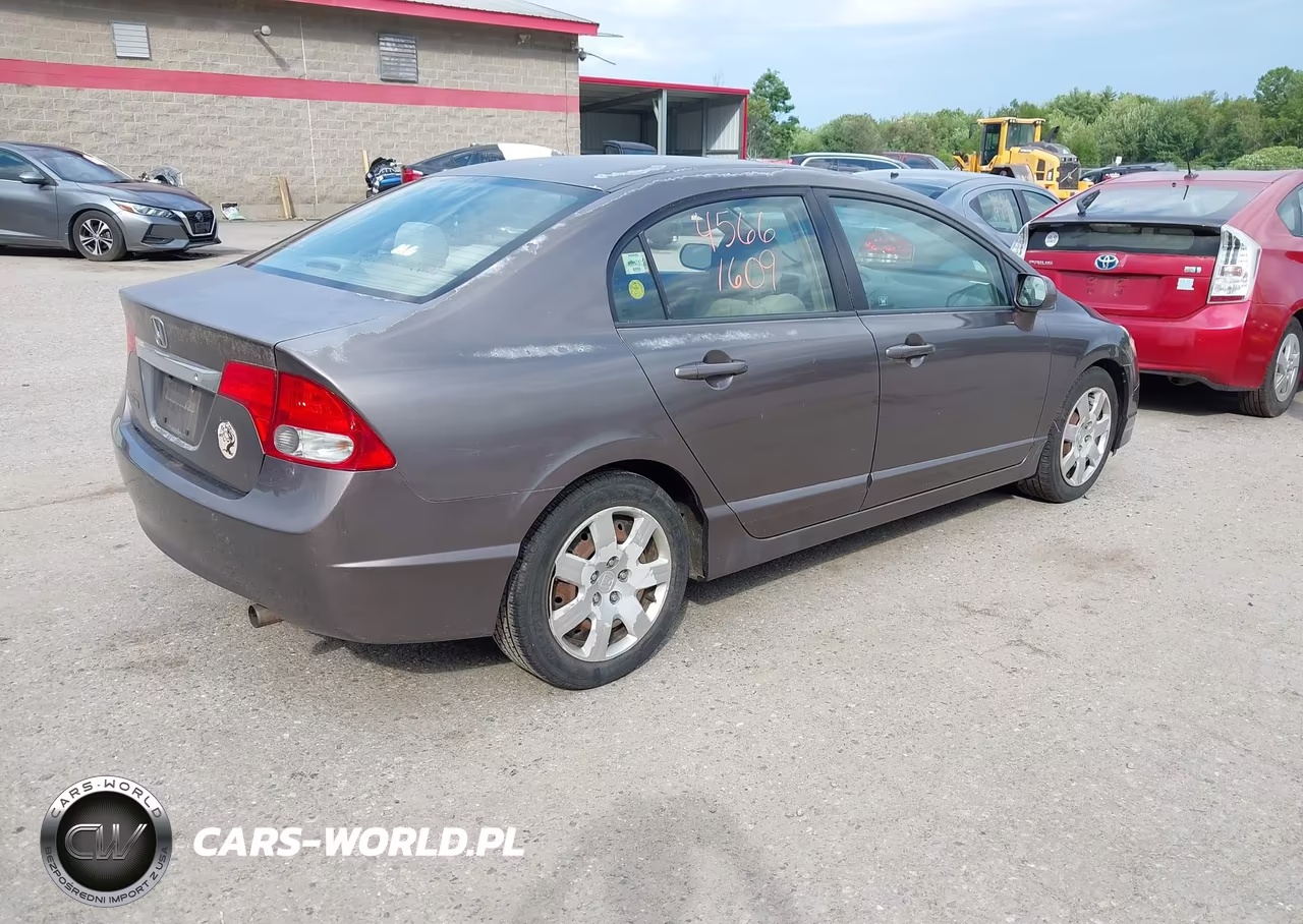 2009 Honda Civic Lx VIN:2HGFA15549H518494 - 4