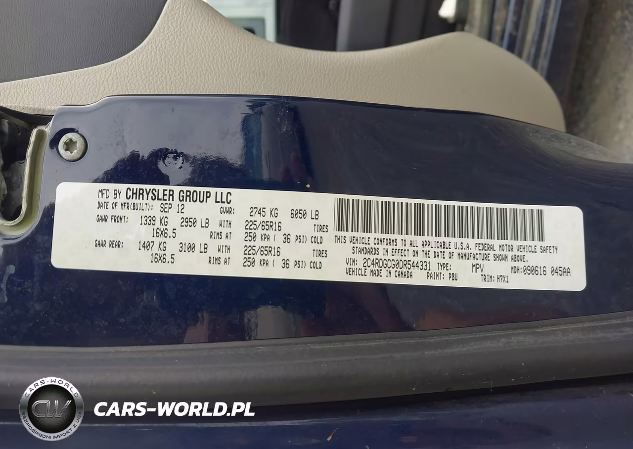 2013 Dodge Grand Caravan Sxt VIN:2C4RDGCG0DR544331 - 9