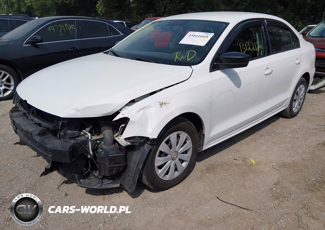 2013 Volkswagen Jetta 2.0L S VIN:3VW1K7AJXDM307321 - 2