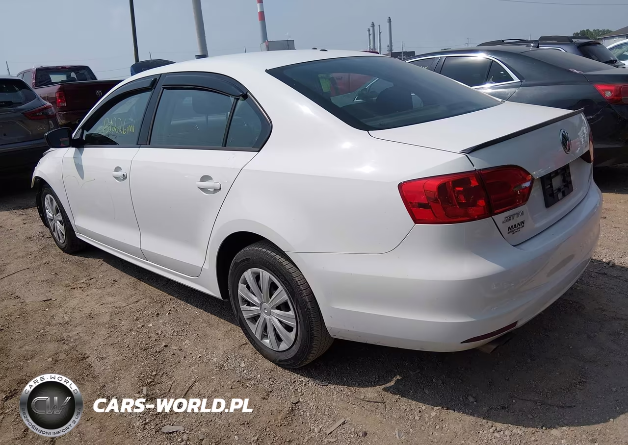 2013 Volkswagen Jetta 2.0L S VIN:3VW1K7AJXDM307321 - 3