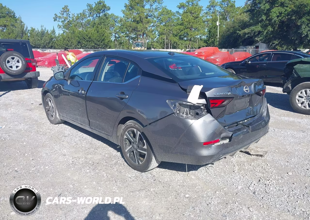 2025 Nissan Sentra Sv VIN:3N1AB8CV3SY304150 - 3