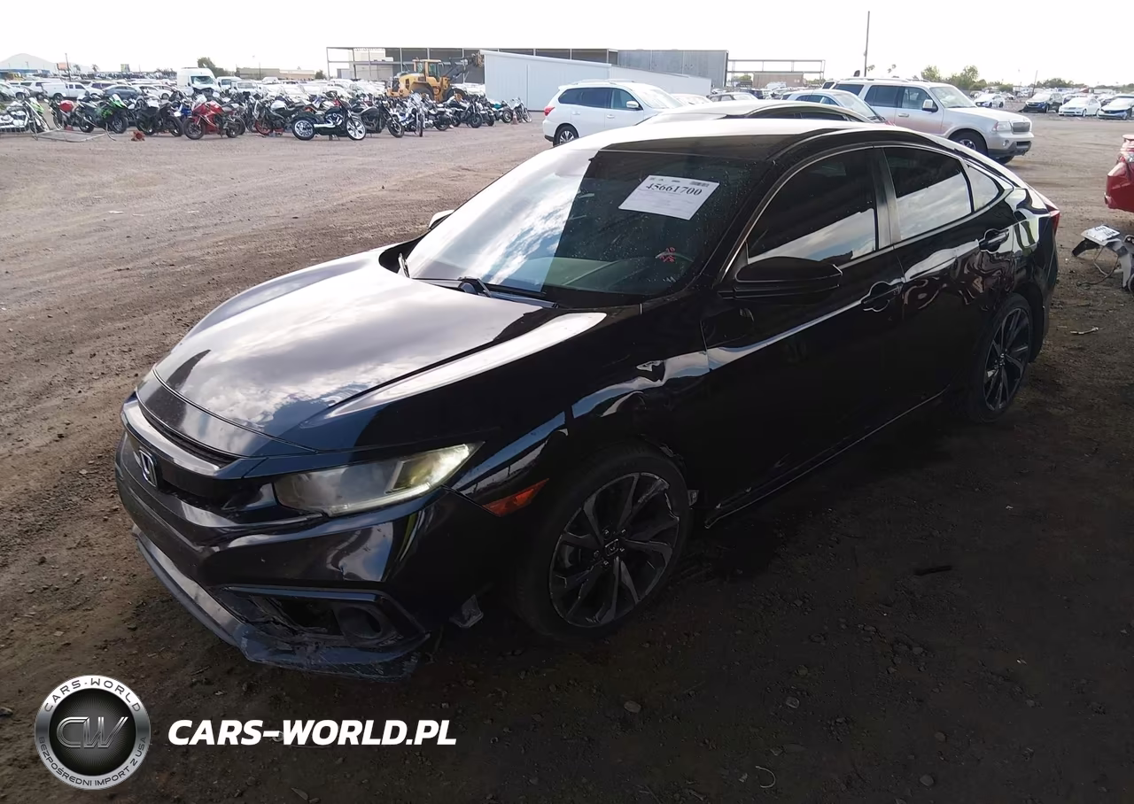 2021 Honda Civic Sport VIN:2HGFC2F86MH555869 - 2