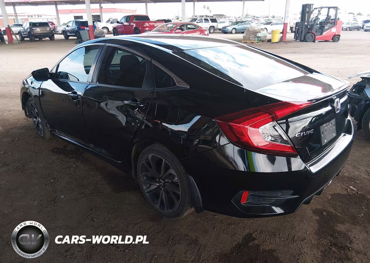 2021 Honda Civic Sport VIN:2HGFC2F86MH555869 - 3