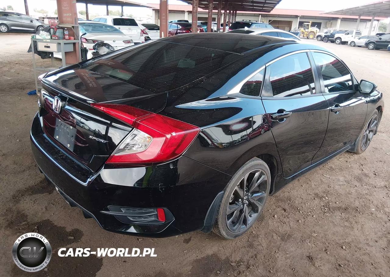 2021 Honda Civic Sport VIN:2HGFC2F86MH555869 - 4