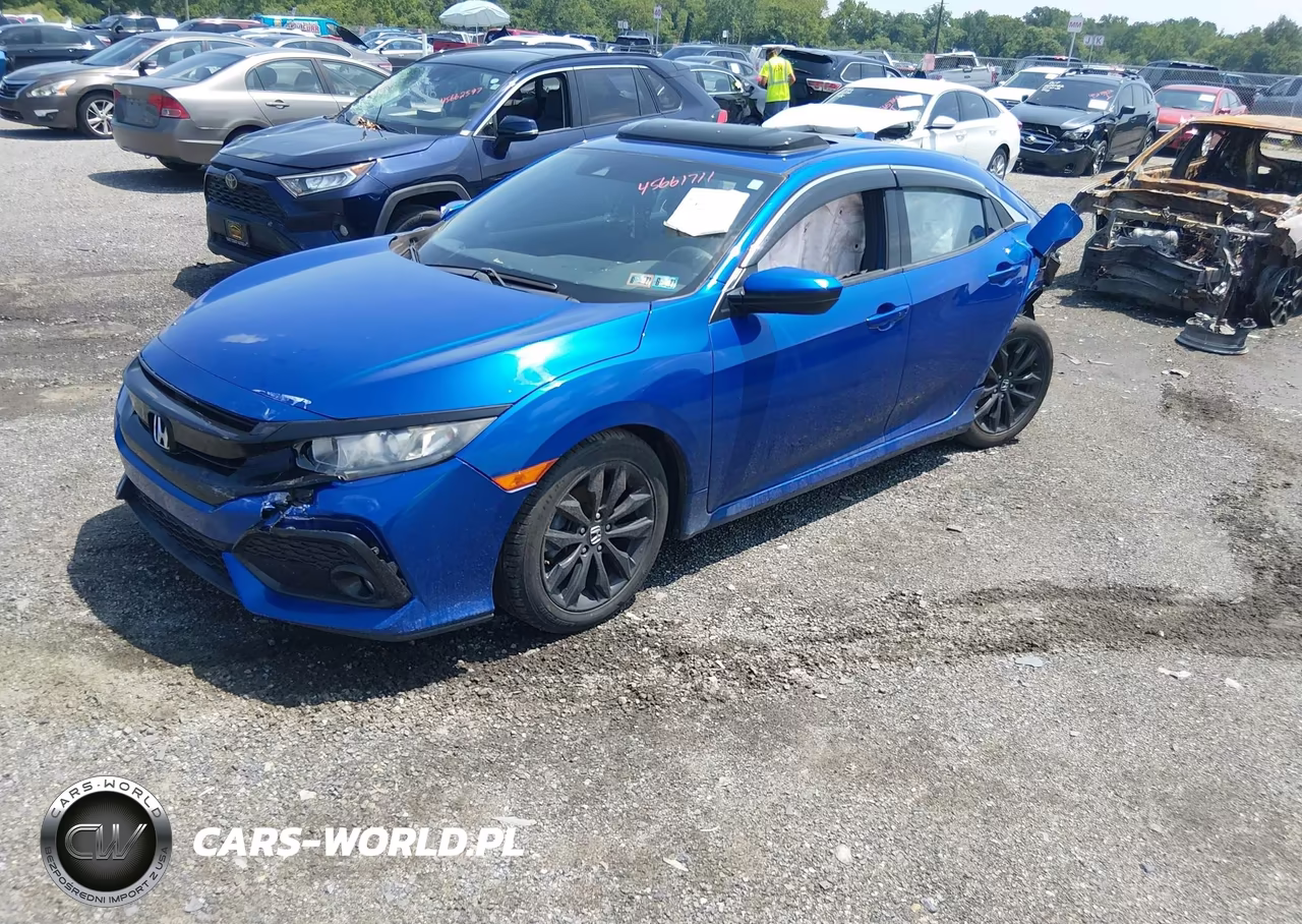 2017 Honda Civic Ex VIN:SHHFK7H65HU425988 - 2