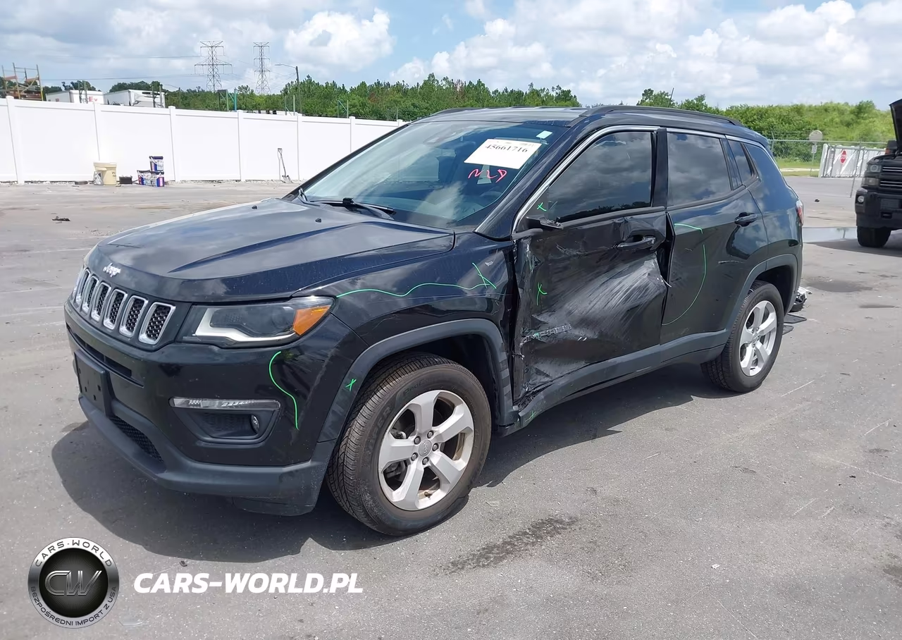 2018 Jeep Compass Latitude 4X4 VIN:3C4NJDBB6JT413912 - 2
