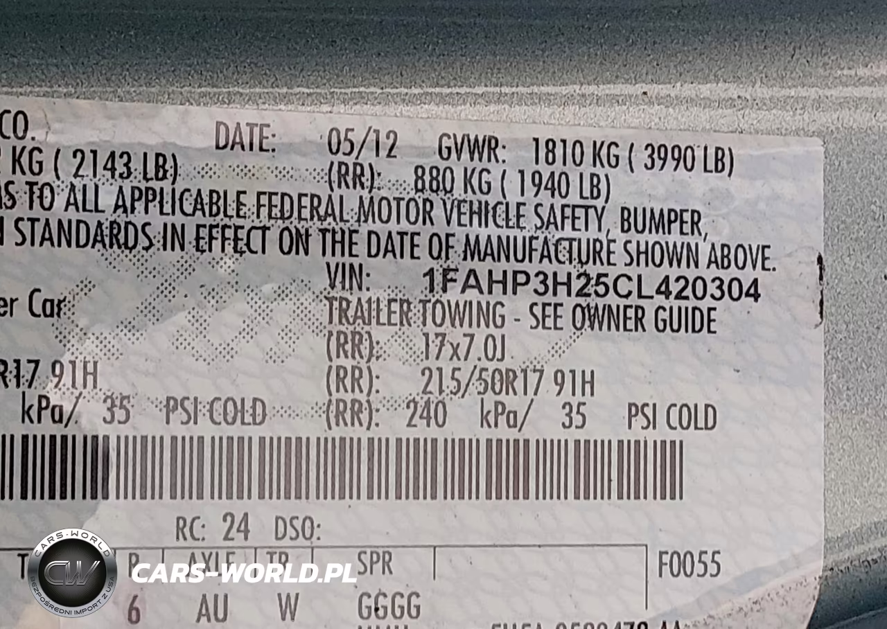 2012 Ford Focus Sel VIN:1FAHP3H25CL420304 - 9