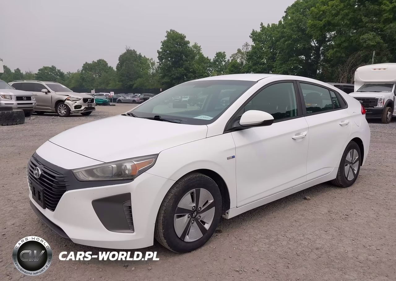 2018 Hyundai Ioniq Hybrid Blue VIN:KMHC65LC4JU075837 - 2
