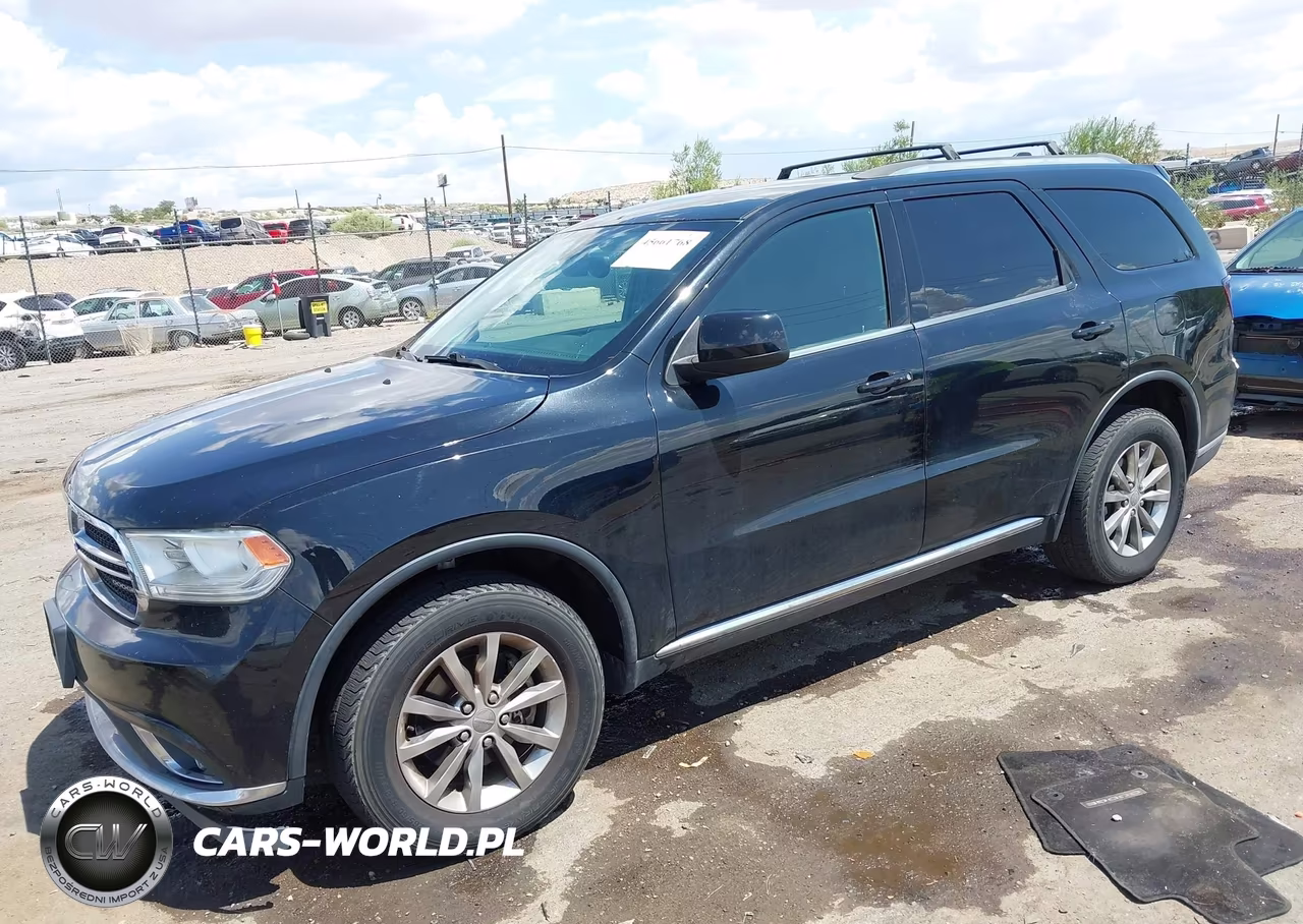 2017 Dodge Durango Sxt Awd VIN:1C4RDJAG9HC725958 - 2