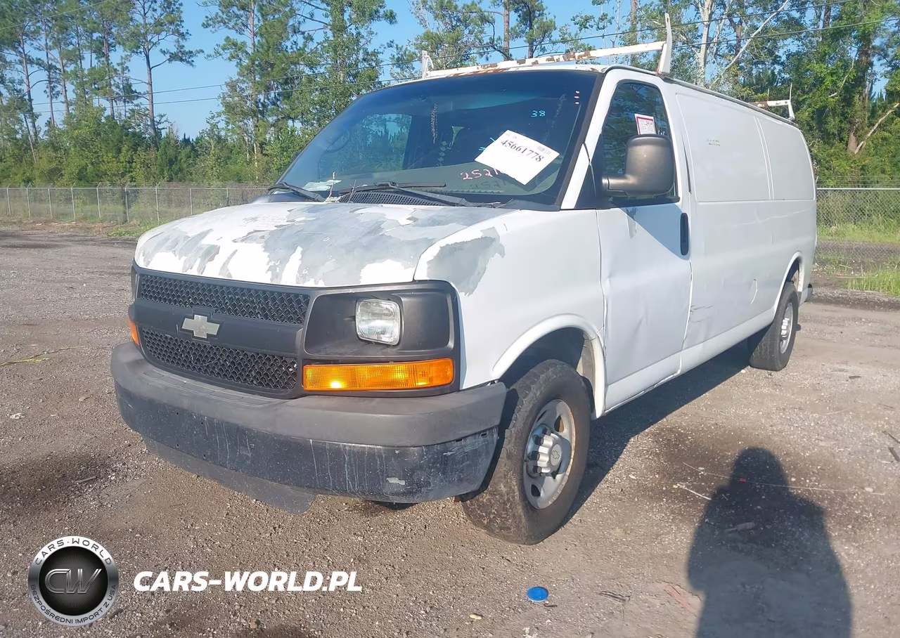2012 Chevrolet Express 2500 Work Van VIN:1GCWGGCA2C1100778 - 2