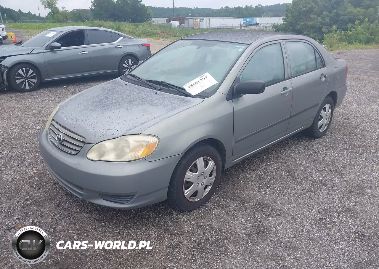 2003 Toyota Corolla Ce VIN:1NXBR32E23Z076451 - 2