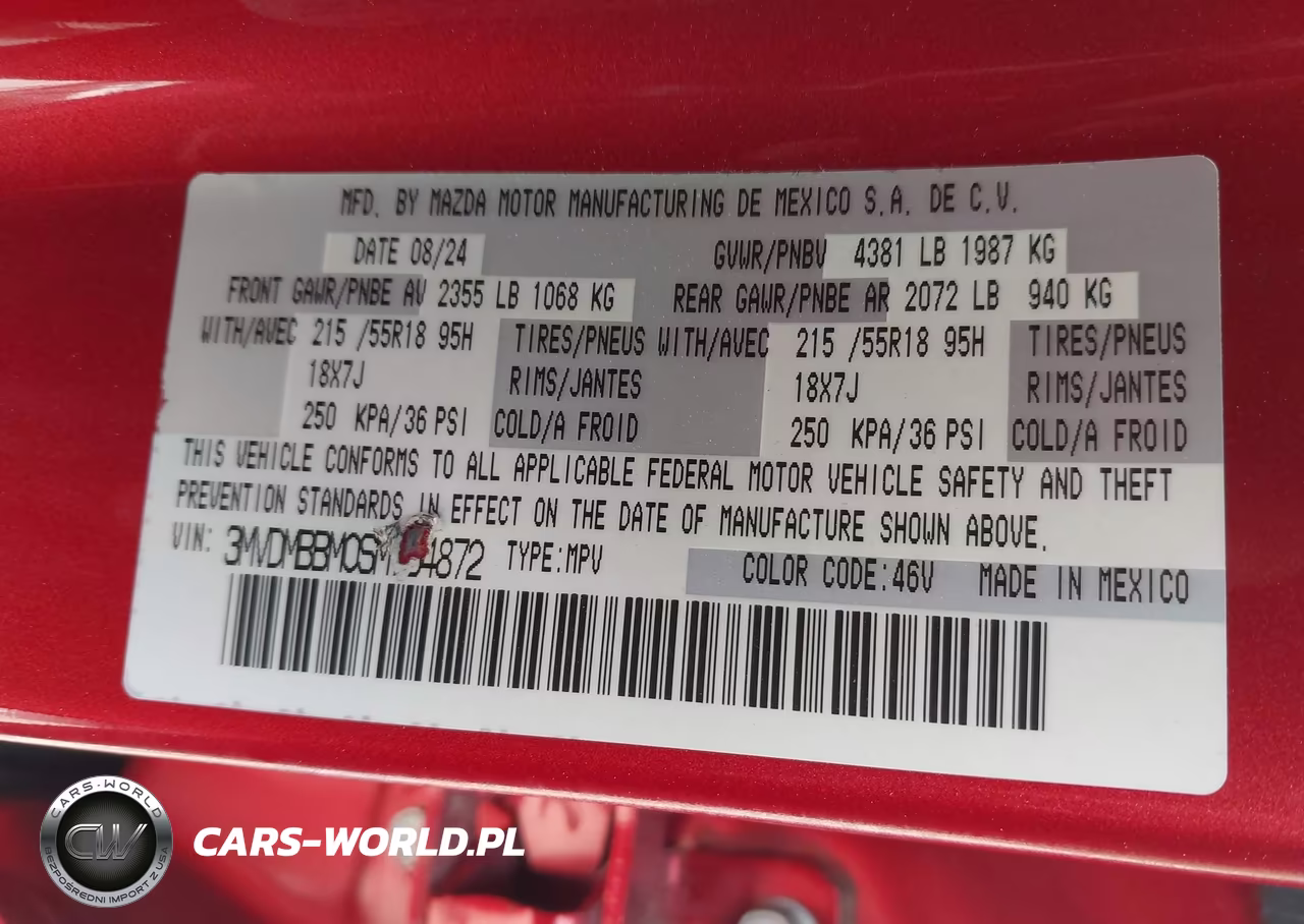 2025 Mazda Cx-30 2.5 S Select Sport VIN:3MVDMBBM0SM754872 - 9