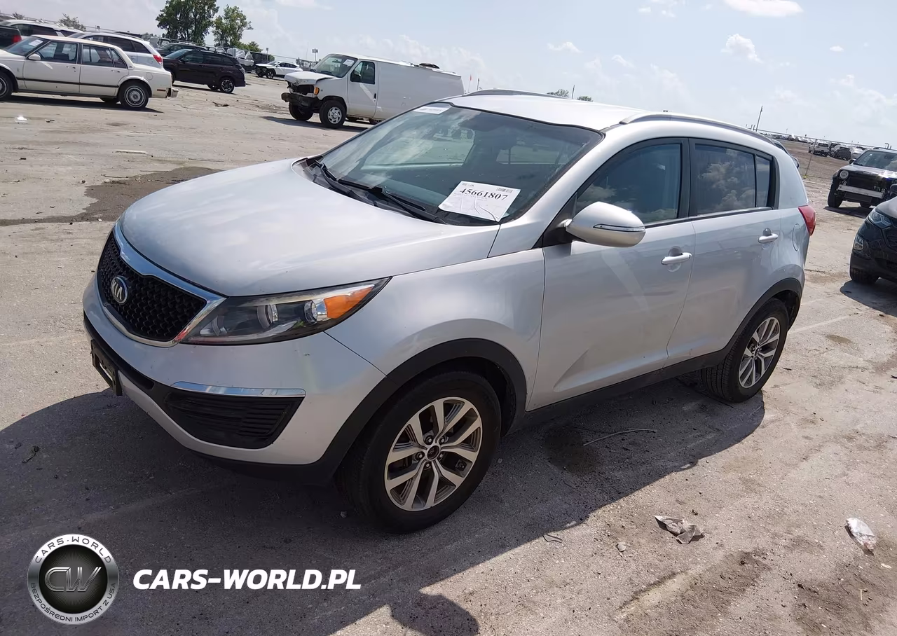 2014 Kia Sportage Lx VIN:KNDPB3AC3E7557793 - 2