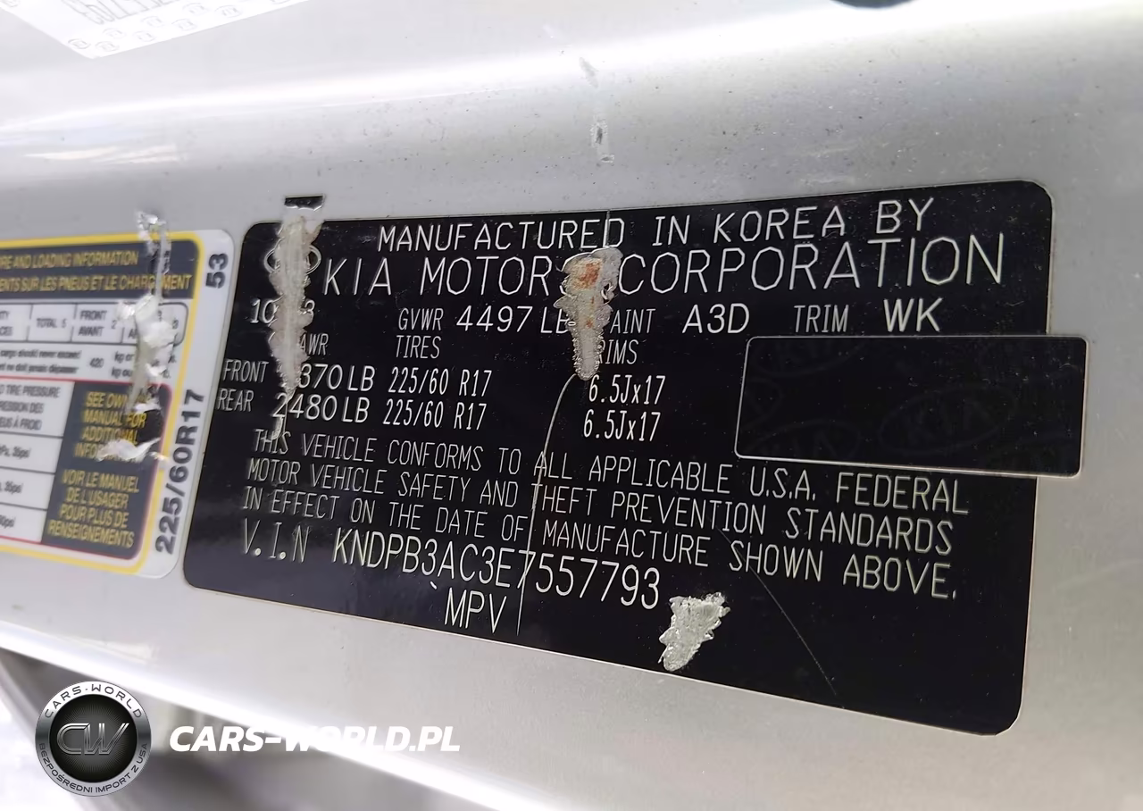 2014 Kia Sportage Lx VIN:KNDPB3AC3E7557793 - 9