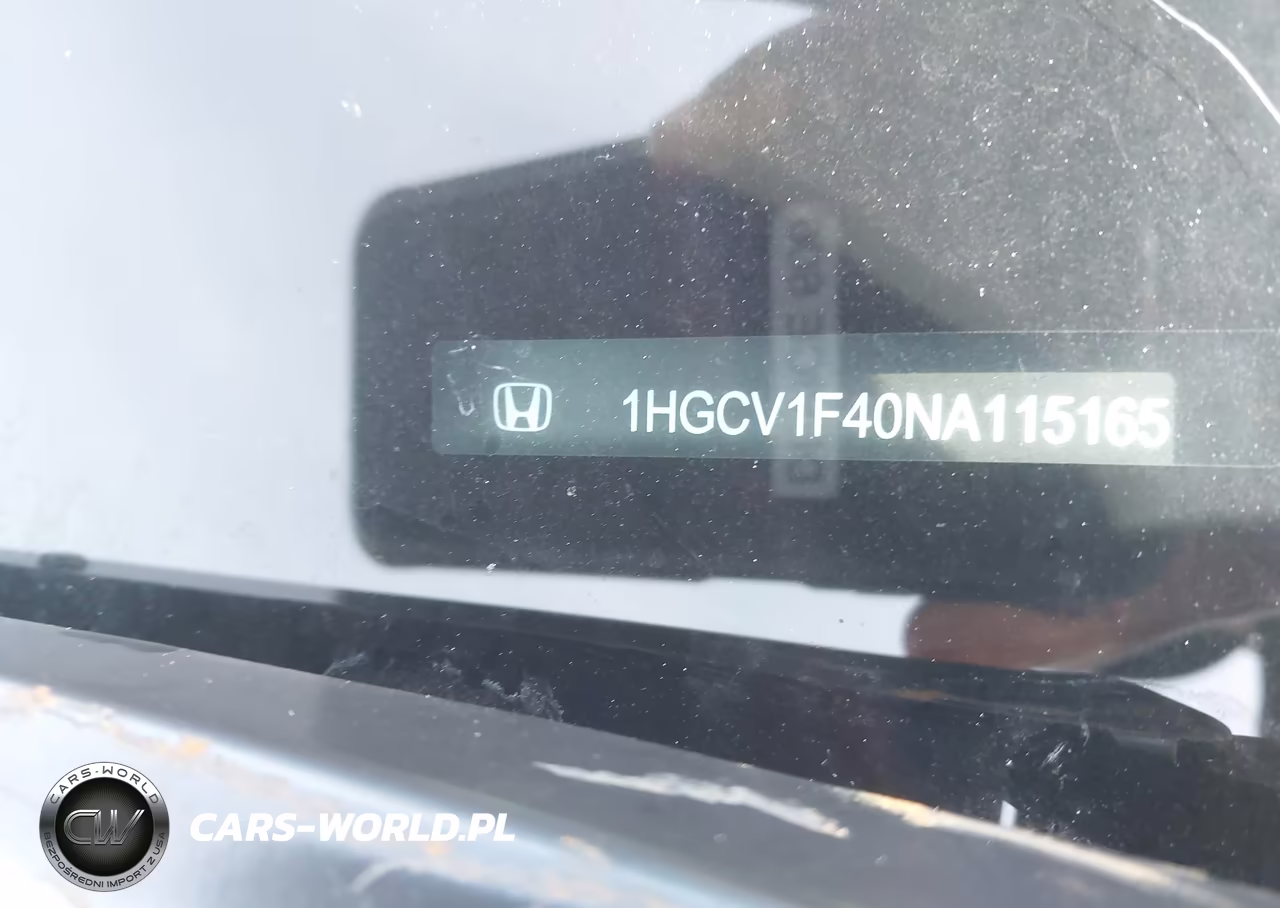 2022 Honda Accord Sport Special Edition VIN:1HGCV1F40NA115165 - 9