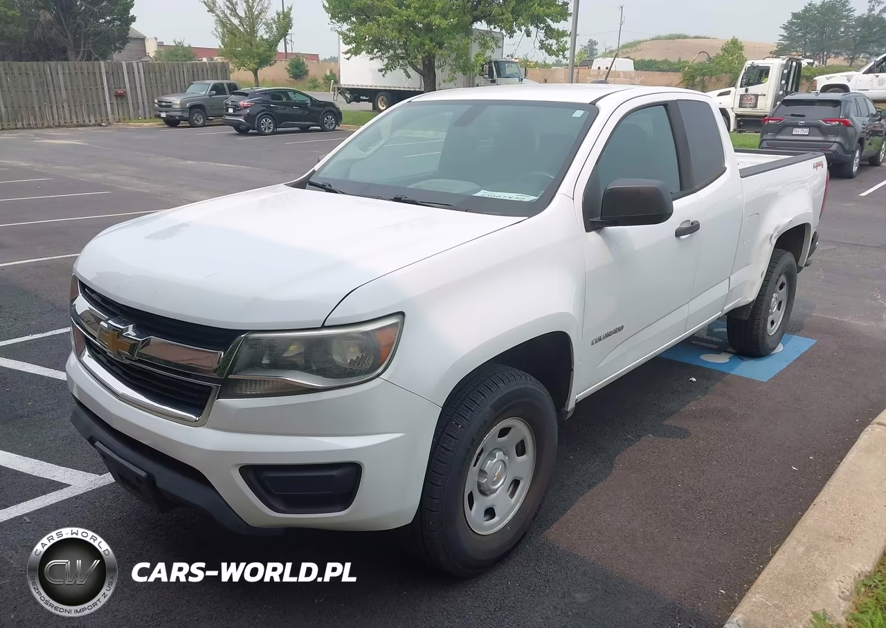 2017 Chevrolet Colorado 4Wd Wt VIN:1GCHTBEA6H1241431 - 2