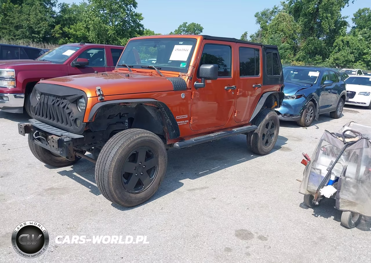 2011 Jeep Wrangler Unlimited Sport VIN:1J4BA3H1XBL581250 - 2