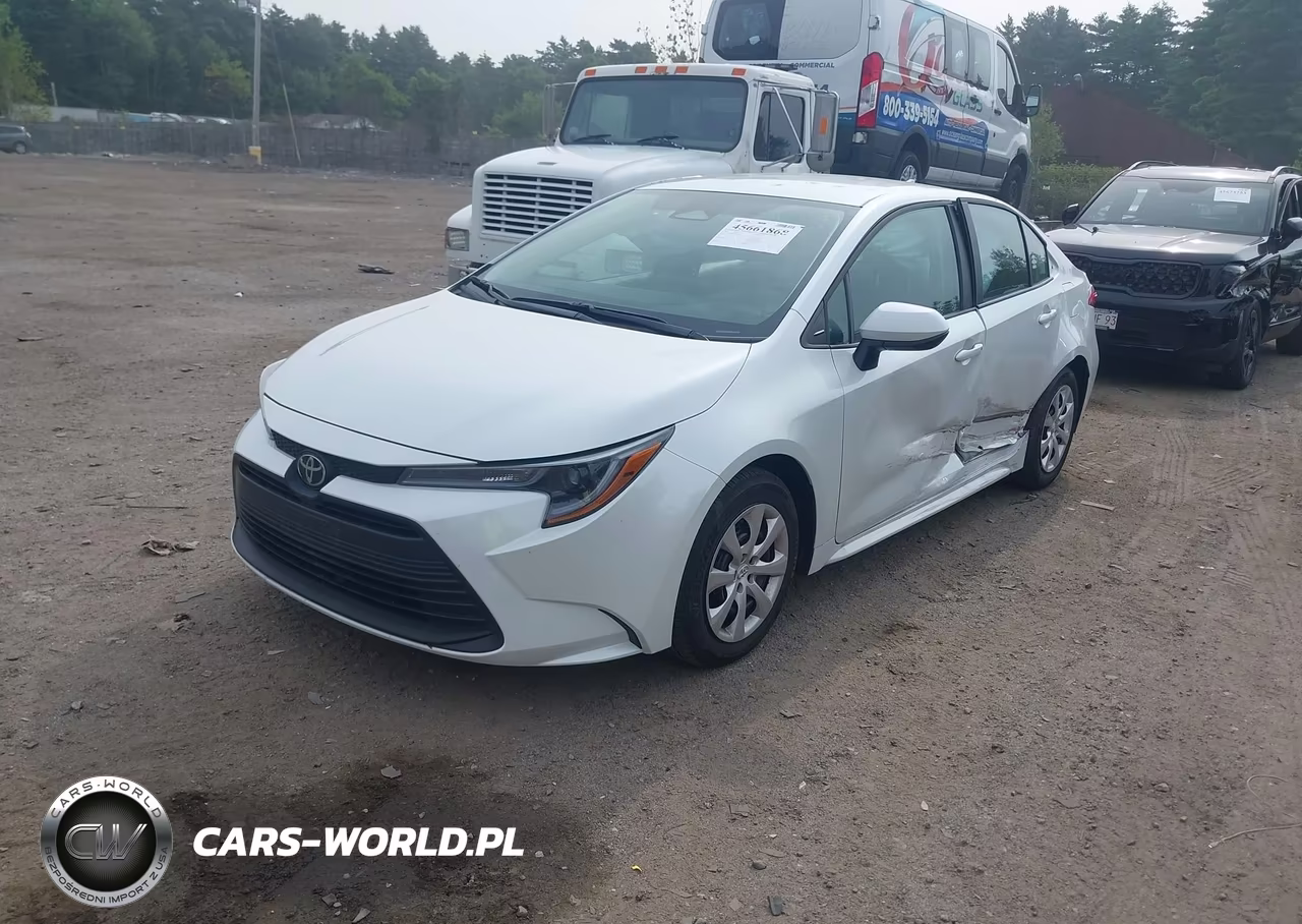 2025 Toyota Corolla Le VIN:5YFB4MDE7SP326834 - 2