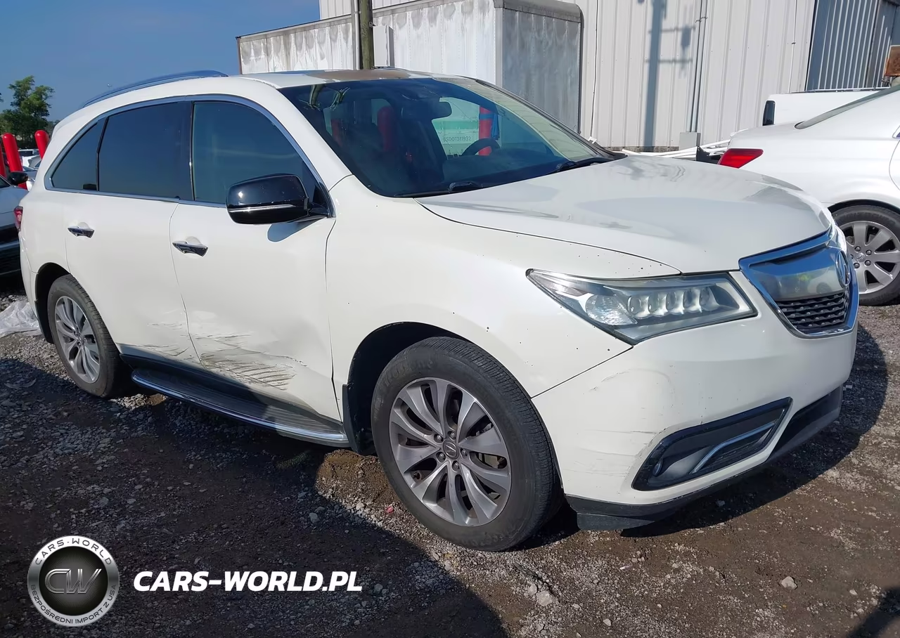 2014 Acura Mdx Technology Package VIN:5FRYD3H44EB009744 - 1
