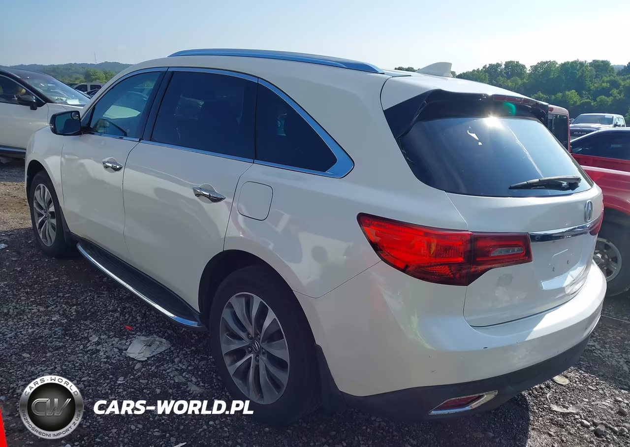 2014 Acura Mdx Technology Package VIN:5FRYD3H44EB009744 - 3