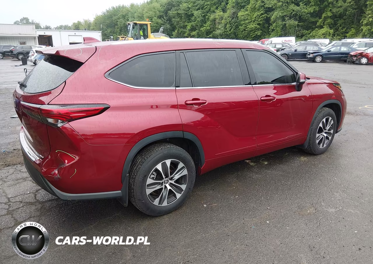 2022 Toyota Highlander Xle VIN:5TDGZRBH3NS202816 - 4
