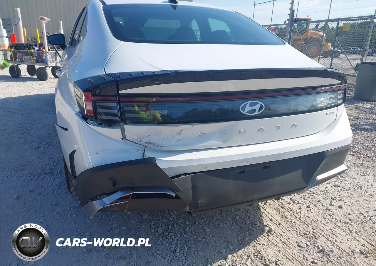 2026 Hyundai Sonata Hybrid Blue VIN:KMHL24JJ6TA168872 - 6