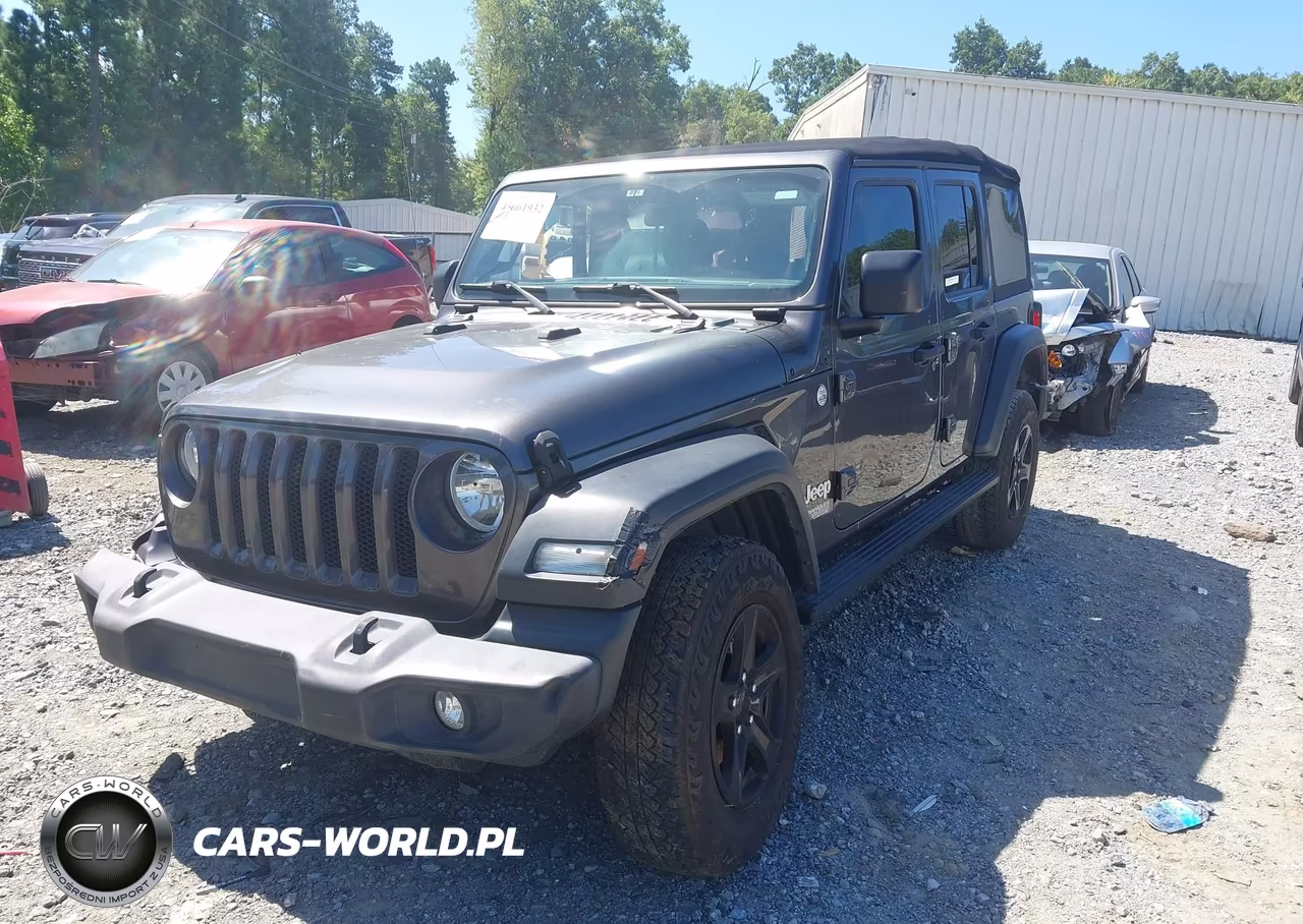 2021 Jeep Wrangler Unlimited Sport S 4X4 VIN:1C4HJXDNXMW611445 - 2