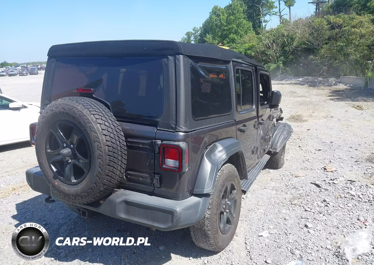 2021 Jeep Wrangler Unlimited Sport S 4X4 VIN:1C4HJXDNXMW611445 - 4
