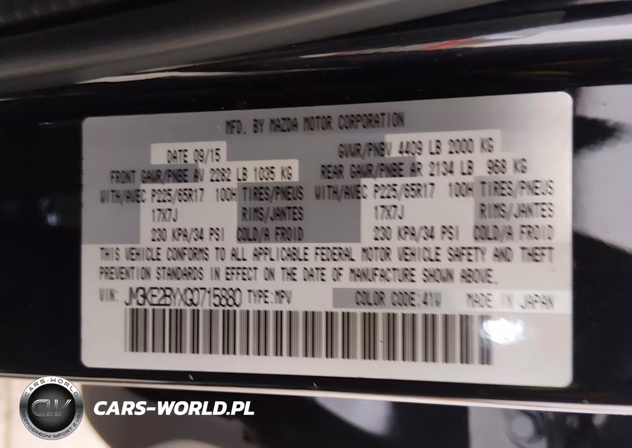 2016 Mazda Cx-5 Sport VIN:JM3KE2BYXG0715880 - 9