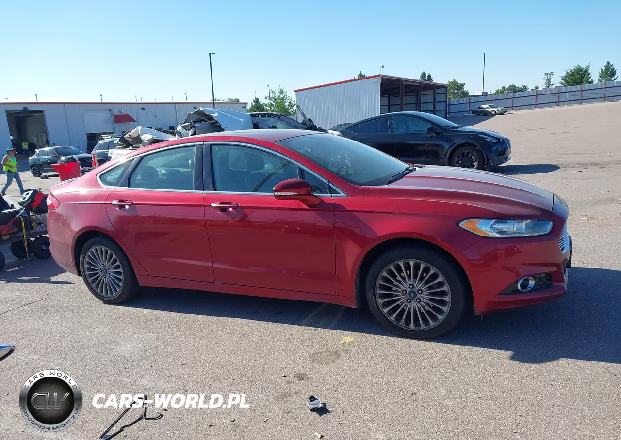 2016 Ford Fusion Titanium VIN:3FA6P0D97GR108629 - 13