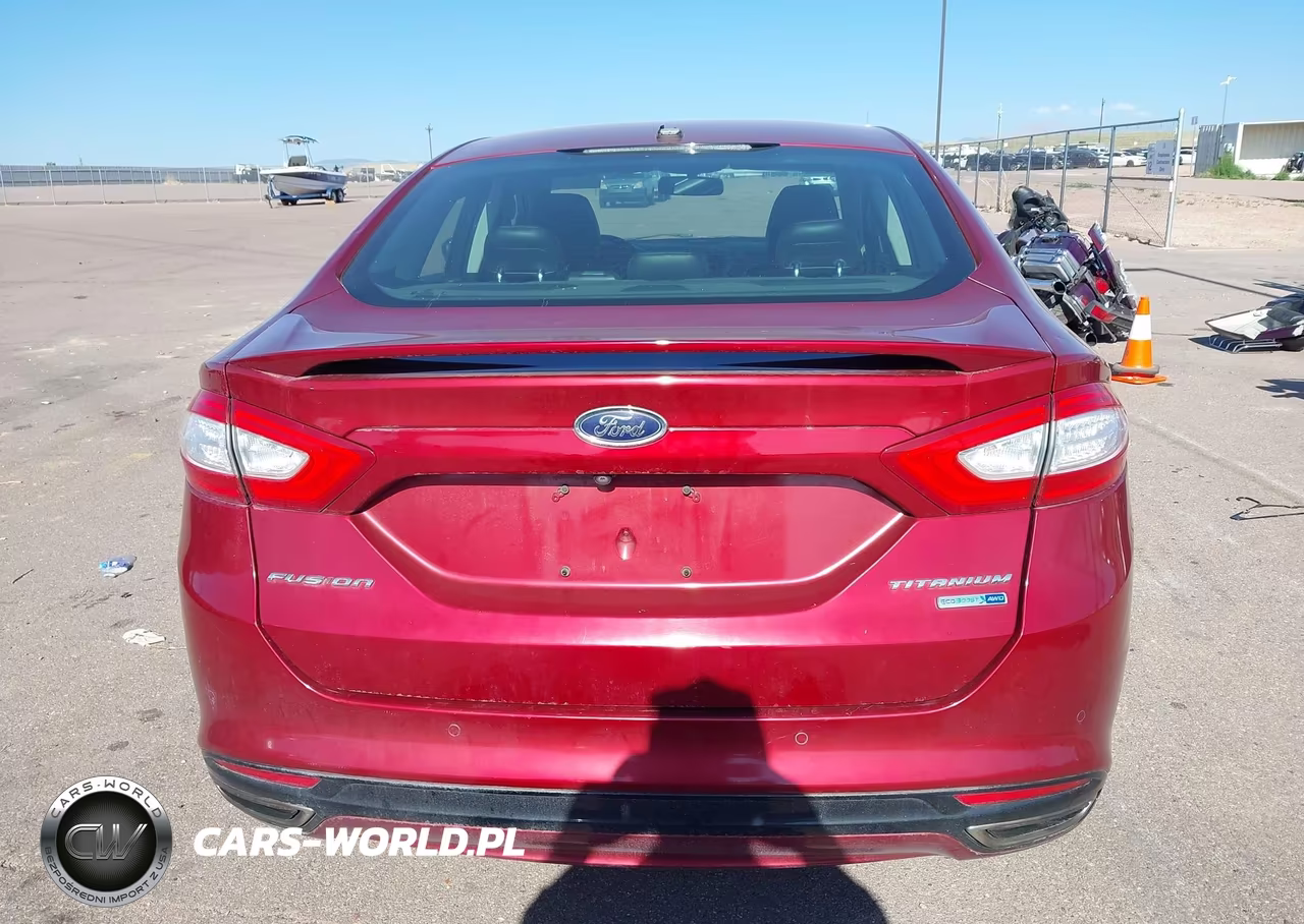 2016 Ford Fusion Titanium VIN:3FA6P0D97GR108629 - 16