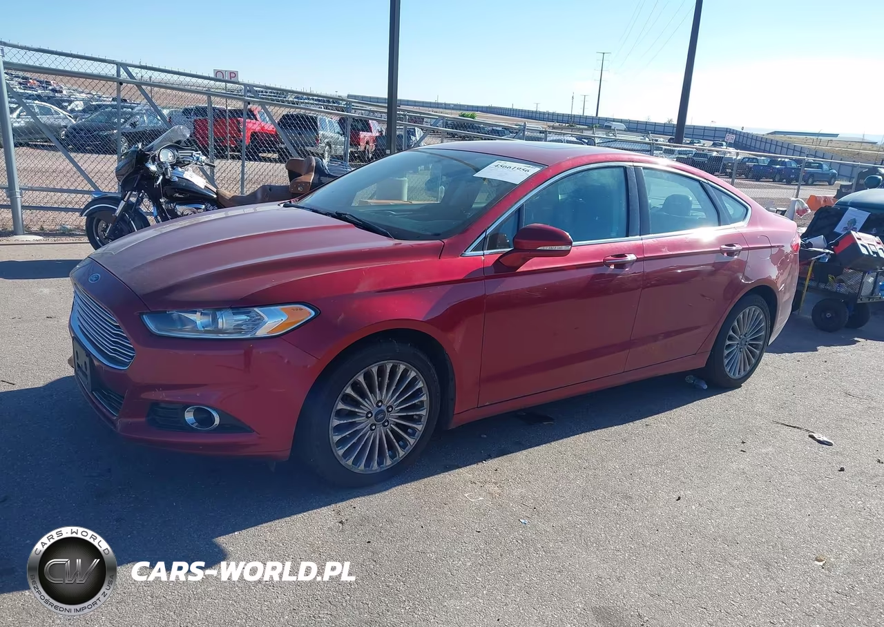 2016 Ford Fusion Titanium VIN:3FA6P0D97GR108629 - 2