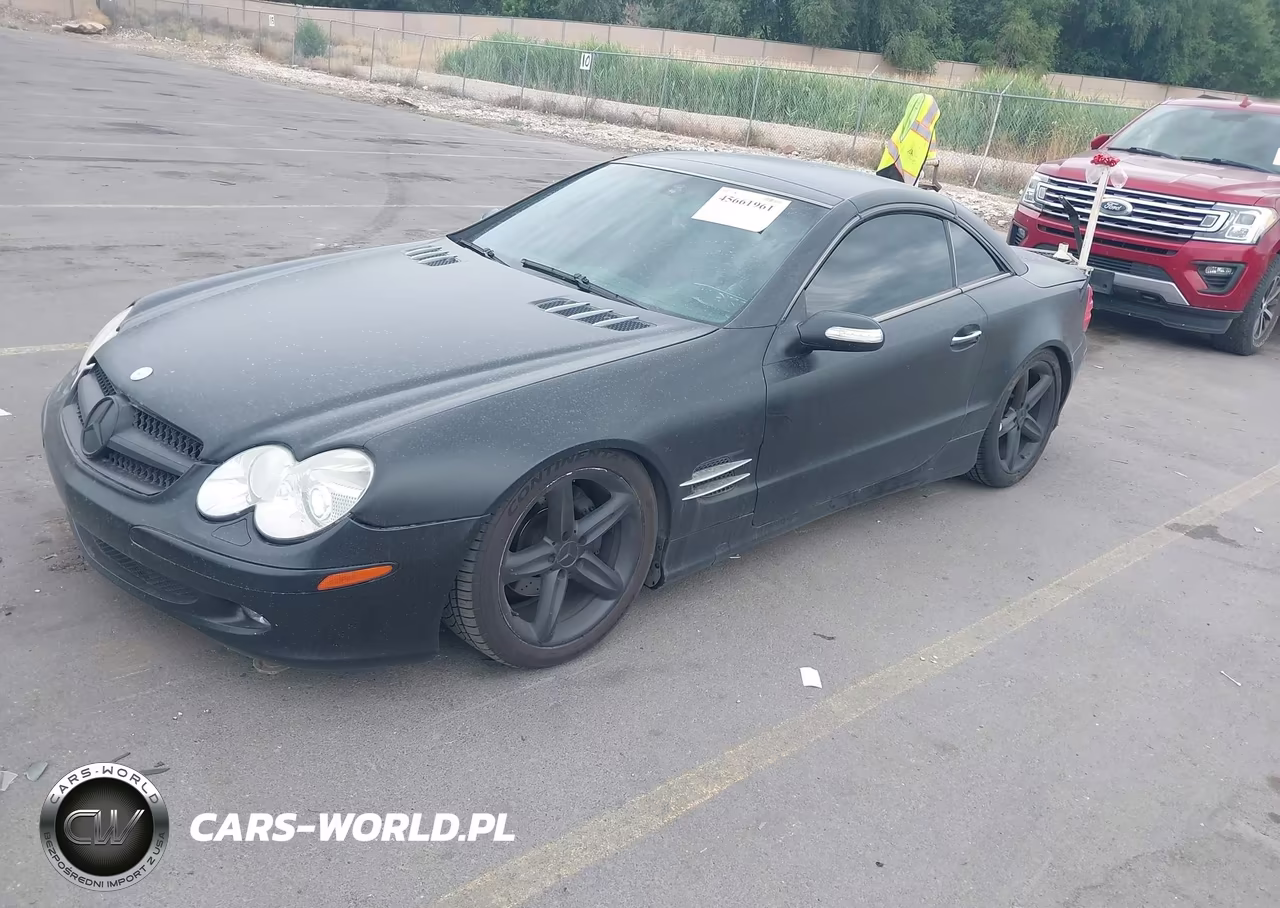2005 Mercedes-Benz Sl 500 VIN:WDBSK75F75F100754 - 2