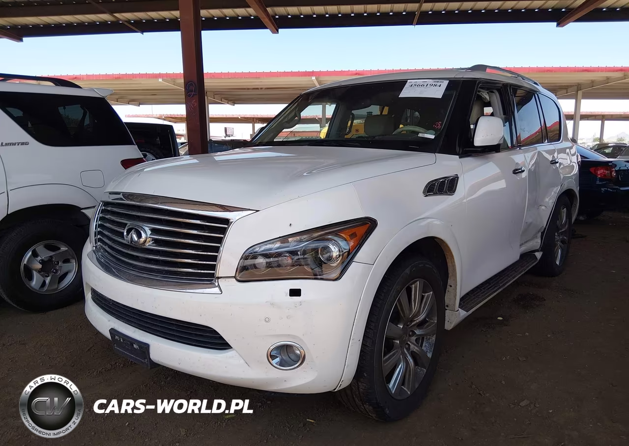 2012 Infiniti Qx56 VIN:JN8AZ2NE7C9022639 - 2