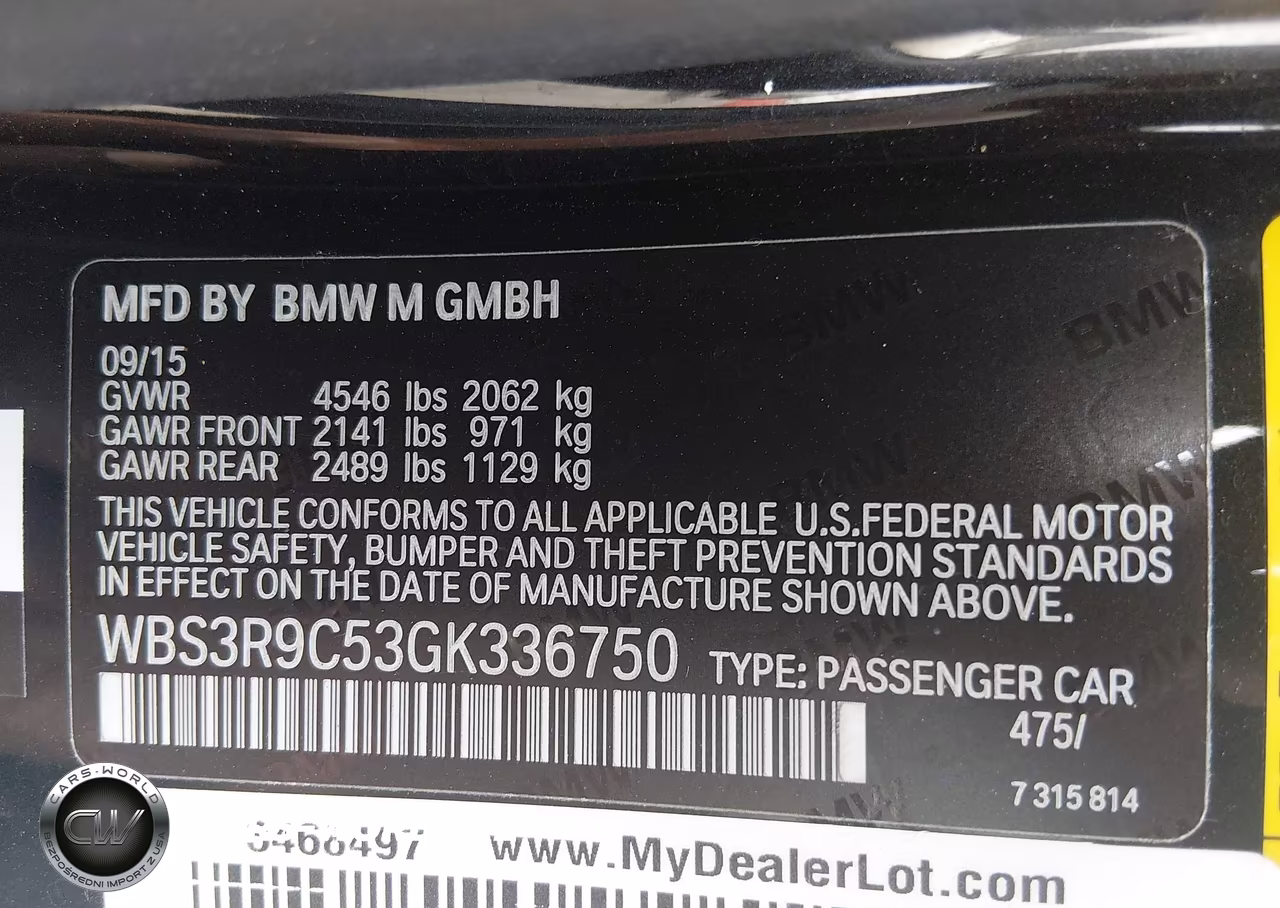 2016 BMW M4 VIN:WBS3R9C53GK336750 - 9